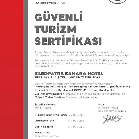 Hotel Kleopatra Sahara